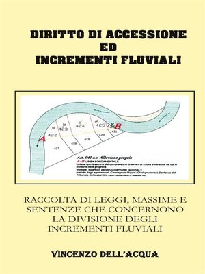 cover image of Diritto di accessione ed incrementi fluviali